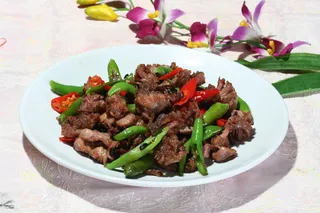 杭椒鲮鱼爆鸡胗 (3)