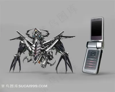 机器人手机素材