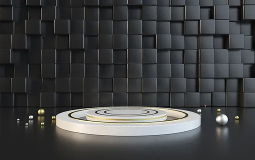   C4D电商场景模型渲染背景