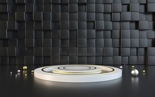   C4D电商场景模型渲染背景