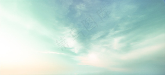 云朵美丽景色