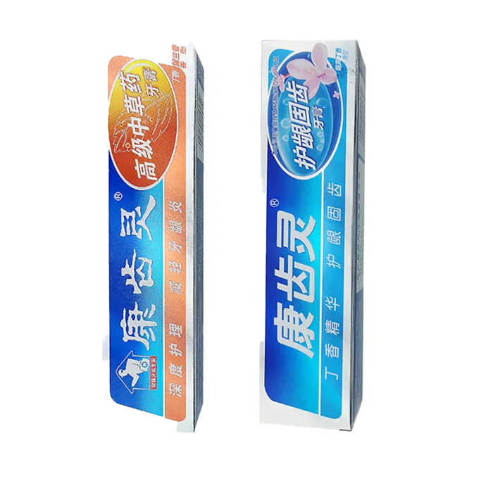 康齿灵牙膏 (38)超市商品白底图免抠实物摄影png格式图片透明底