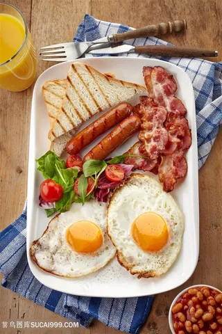 美食汉堡高清图片