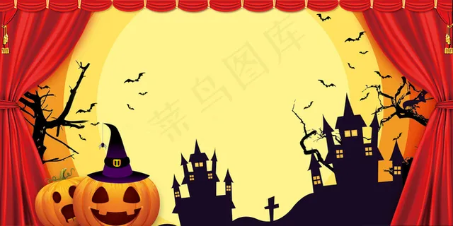 万圣节背景图