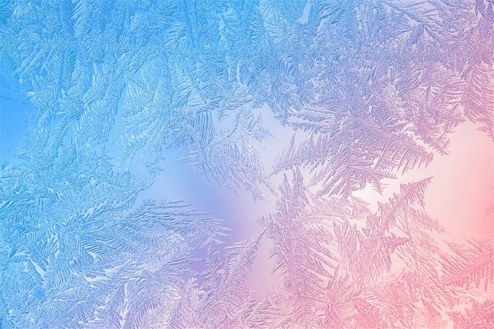 炫彩冰霜背景