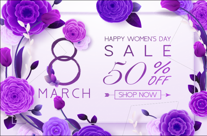 设计三八妇女节 女神节素材