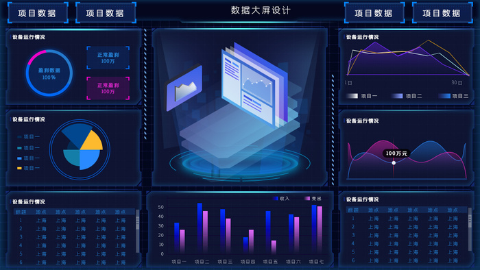 数据可视化psd模版下载psd模版下载