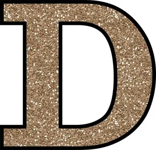字母D PNG免抠