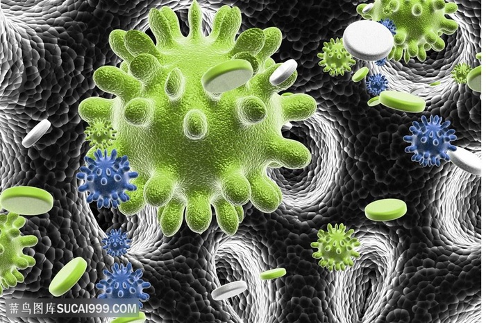 病毒微生物高清图片