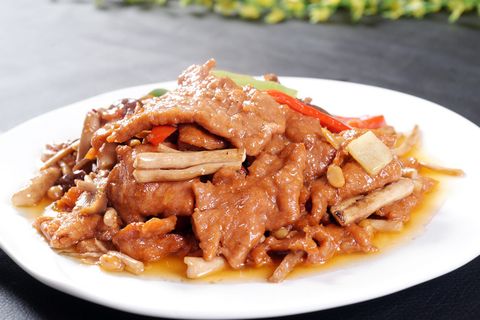 XCXC0323茶树菇滑牛肉