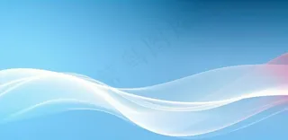 蓝色线条几何科技背景