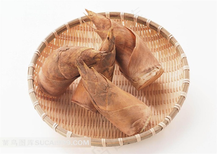 框子里的芦笋高清摄影