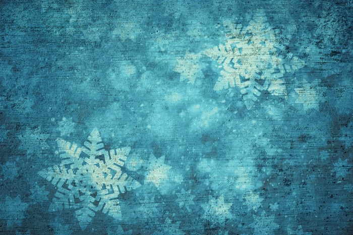 梦幻雪花背景