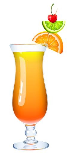 鸡尾酒 PNG免抠(1700x3487)
