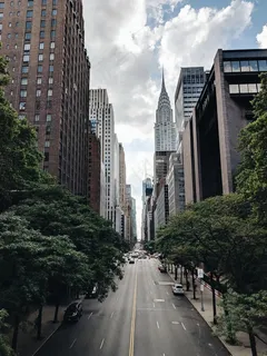 城市街道建筑图片 城市街道建筑图片