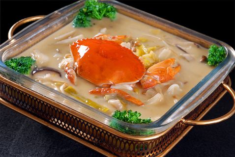 XCXC0773大热-酸汤开胃蟹   豆汤蟹