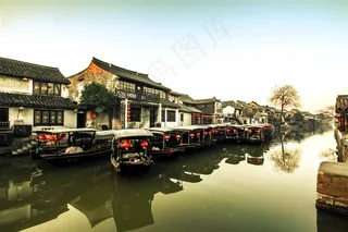 浙江西塘古镇风景高清写真美图