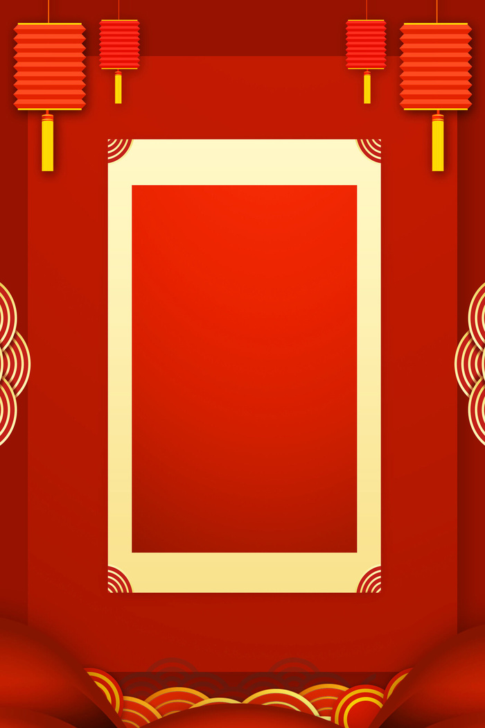 新年春节喜庆摄影楼背景图设计素材