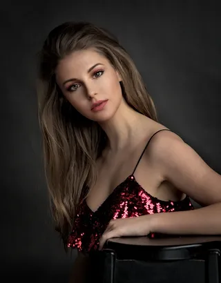 清新唯美可爱的女孩摄影图片