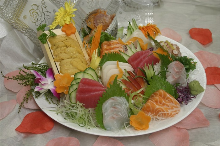 小町超豪华刺身美食素材图片