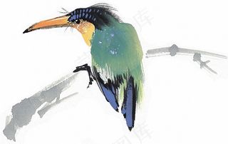 画鸟国画图片jpg素材