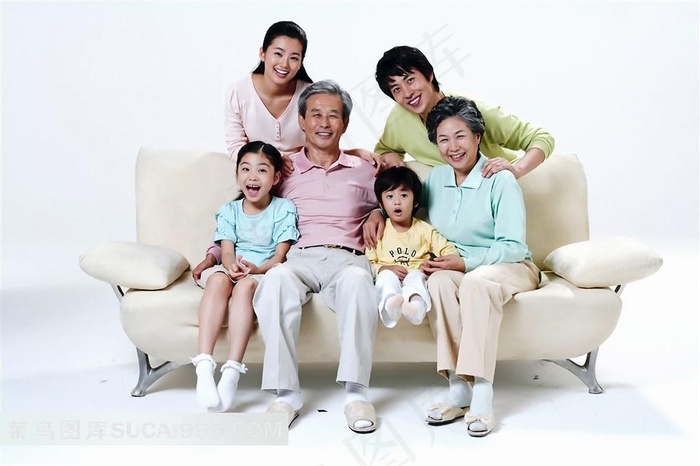 三代同堂人物高清大图