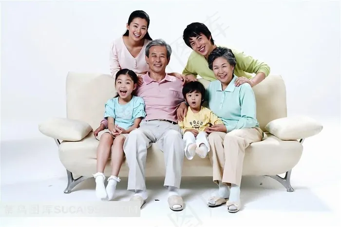 三代同堂人物高清大图
