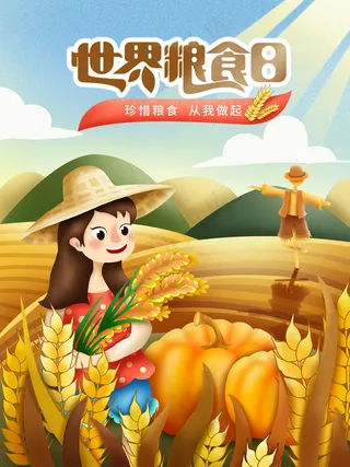 世界粮食日图片
