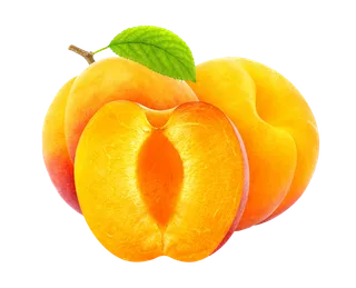 杏 (11)水果超市商品白底图免抠实物摄影png格式图片透明底