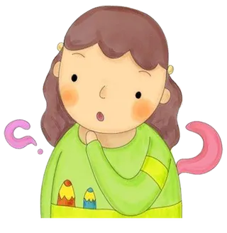 小女孩卡通