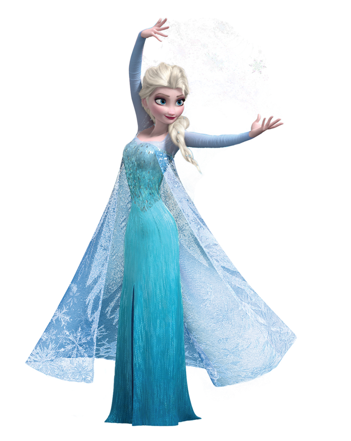 冰雪女王卡通素材