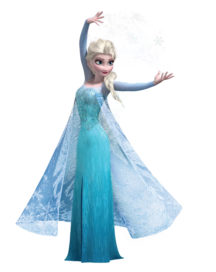 冰雪女王卡通素材