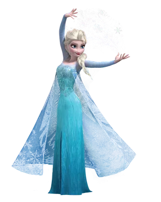 冰雪女王卡通素材