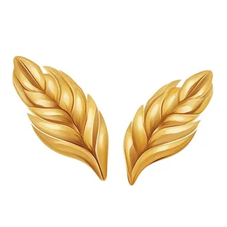 小麦麦穗金黄免抠