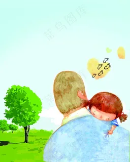 关于父亲节的图画