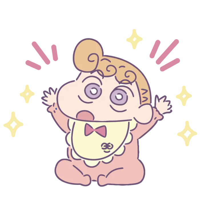 蜡笔小新可爱人物免扣素材