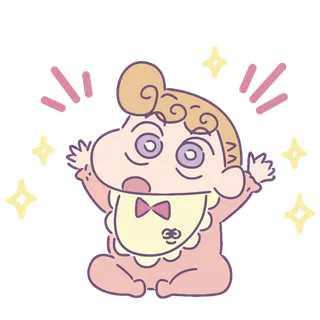 蜡笔小新可爱人物免扣素材