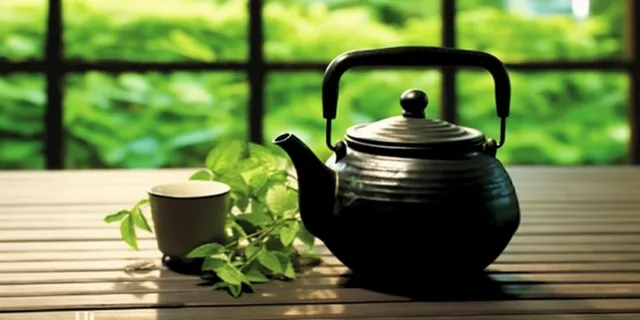 茶壶植物自然意境背景 茶壶植物自然意境背景