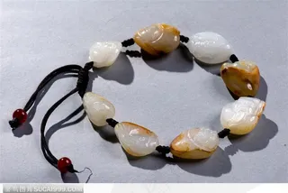 传统工艺-玉手链