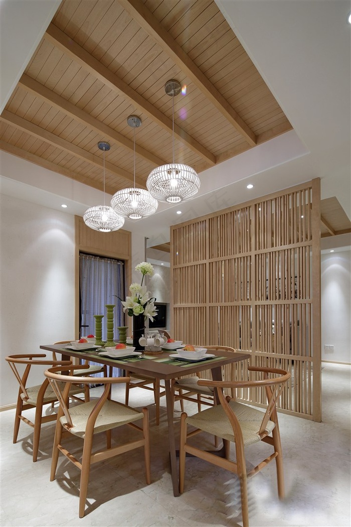 木质家具餐厅图