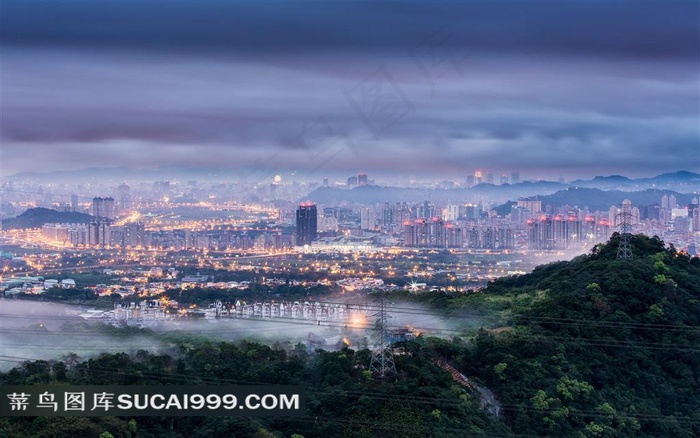 中国*高清灯光夜景唯美风景