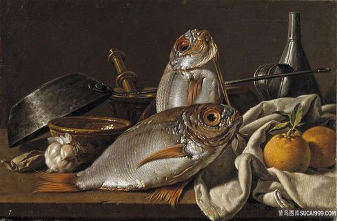 梅伦德斯，路易斯 · 埃吉迪奥 · 博德贡油画