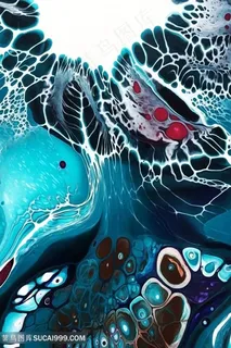 抽象唯美水彩艺术油画挂画 抽象唯美水彩艺术油画挂画