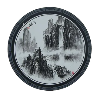 山水画素材中国风水墨画素材元素中国画 山水画素材中国风水墨画素材元素中国画