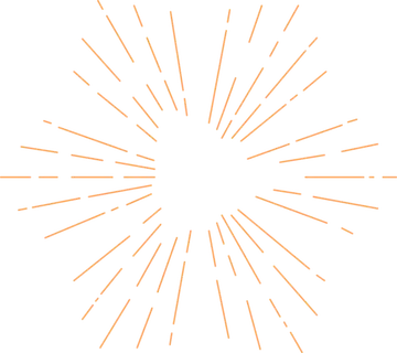 卡通粗线条爆炸散射科技kv主视觉