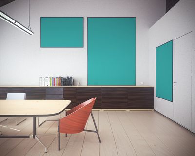 室内样机 简约 居家办公 (5)