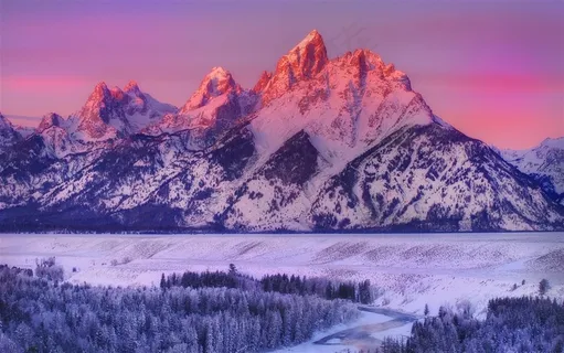 高山唯美雪景 高山唯美雪景