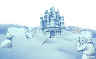 卡通风可爱城堡免扣PNG手绘插画图片 (4)