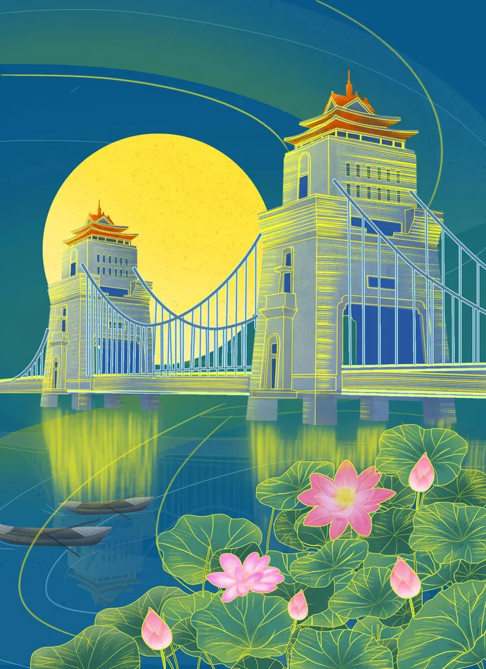 国潮展板4