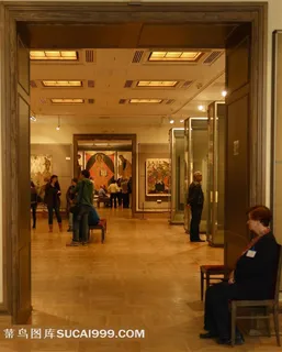 著名画廊特列季亚科夫美术馆展厅景观